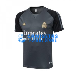 Camiseta de Entrenamiento Real Madrid 2024/2025 Verde Oscuro/Negro